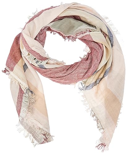 camel active Damen Feiner Webschal aus weichem Baumwollmix Rosé-Braun womenswear-OS von camel active