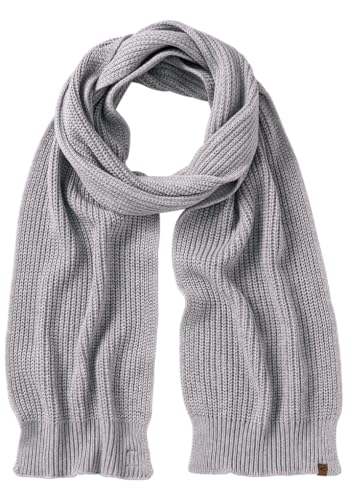 camel active Damen 307570/7V57 Winterschal, Heather Grey, OS von camel active