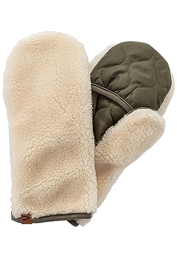 camel active Damen 308550/2G55 Winter-Handschuhe, Almond, M von camel active