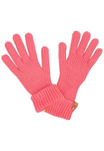 camel active Damen Strickhandschuhe aus einem Baumwoll-Kaschmir-Mix Rot womenswear-M von camel active