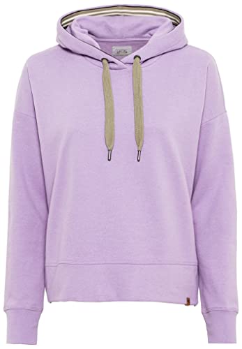 camel active Damen Hoodie in Leichter Sweat-Qualität Lila Womenswear-S von camel active