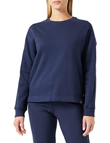 camel active Damen 309371/8f61 Kapuzenpullover, Night Blue, L von camel active