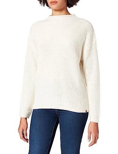 camel active Damen 309536/6K13 Pullover, Off White, L von camel active