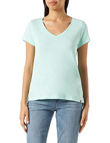 camel active Damen 309629/1T07 T-Shirt, Blau, S von camel active