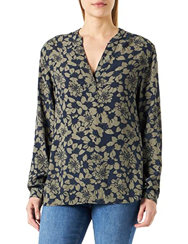 camel active Damen 309731/8S11 Bluse, Flower AOP, XXL von camel active