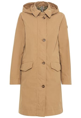 camel active Damen Mantel aus Baumwollmix Hellbraun, womenswear-38 von camel active