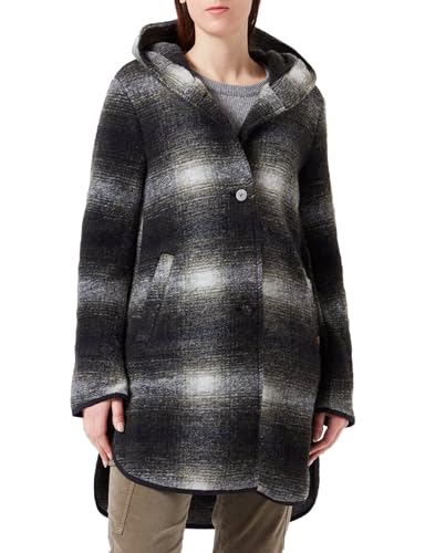 Camel Active Womenswear Damen 310050/8F32 Coat, Forest Check, 42 Camel Active Womenswear Damen 310050/8F32 Coat, Forest Check, 42 von camel active