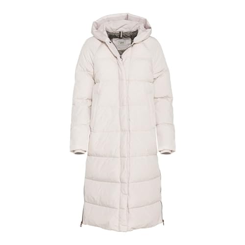 camel active Damen 310390/8R26 Coat, Pearl, 46 von camel active