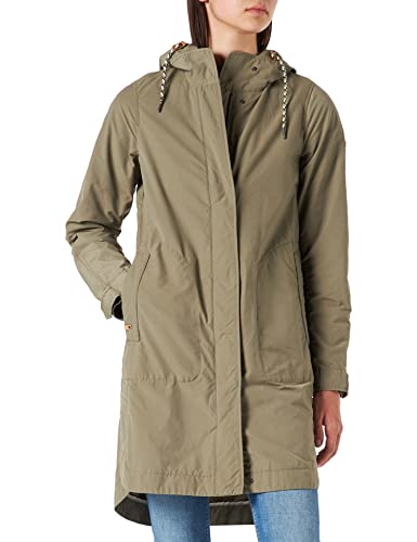 camel active Damen Parka aus Baumwollmix Khaki womenswear-34 von camel active