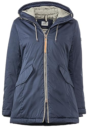 camel active Damen 320420/8F80 Jacket, Night Blue, 34 von camel active