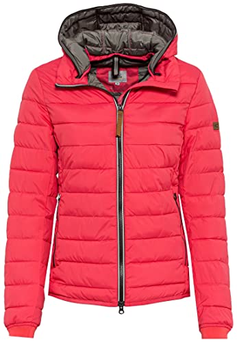 camel active Damen leichte Steppjacke mit abnehmbarer Kapuze Pink womenswear-38 von camel active