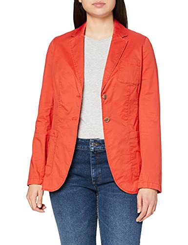 camel active Damen 342905 Anzugjacke, Rot (Grenadine 50), 38 von camel active