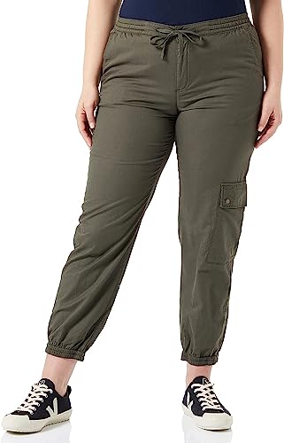 camel active Damen 376225/1F87 Hose, Grün, 26W / 30L von camel active