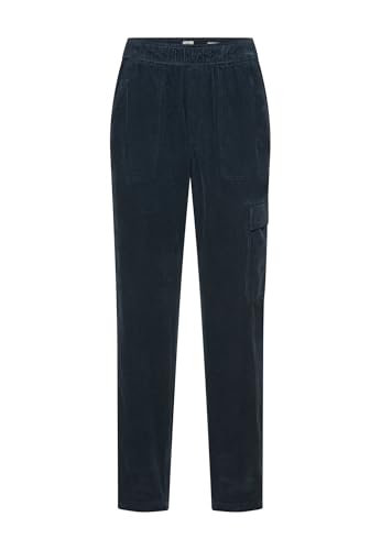 camel active Damen Cargo-Hose aus Reiner Baumwolle Nachtblau, womenswear-27/30 von camel active