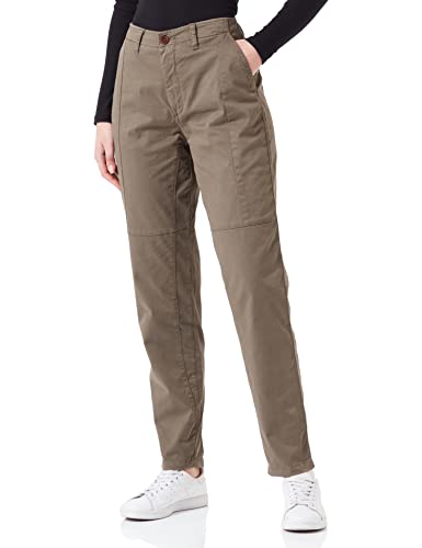 camel active Damen 377335/1F26 Hose, Grün, 27W / 32L von camel active