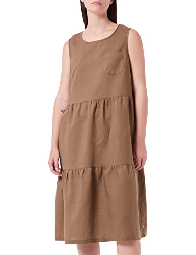 camel active Damen 391010/7S76 Lässiges Kleid, Military Olive, M von camel active