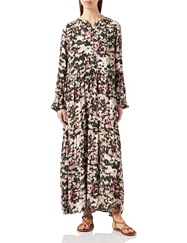 camel active Damen 391250/8S11 Lässiges Kleid, Multicolor All-Over-Print, XL camel active Damen 391250/8S11 Lässiges Kleid, Multicolor All-Over-Print, XL von camel active