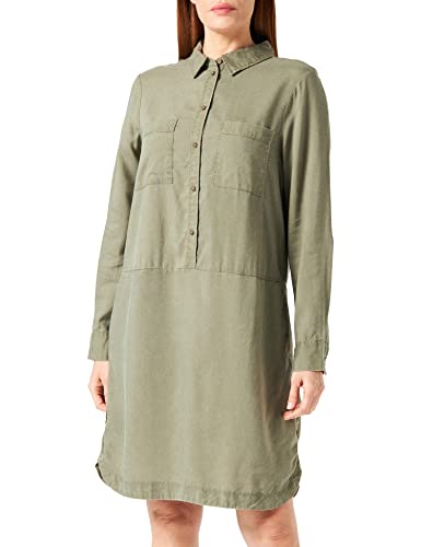 camel active Damen 391340/1S46 Kleid, Grün, M von camel active