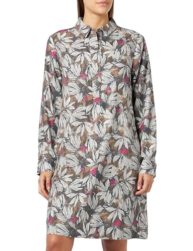 camel active Damen 391360/2S81 Kleid, AOP Magnolia, XS von camel active