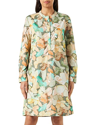 camel active Damen Allover Print aus Baumwolle Kleid, Mehrfarbig, L von camel active