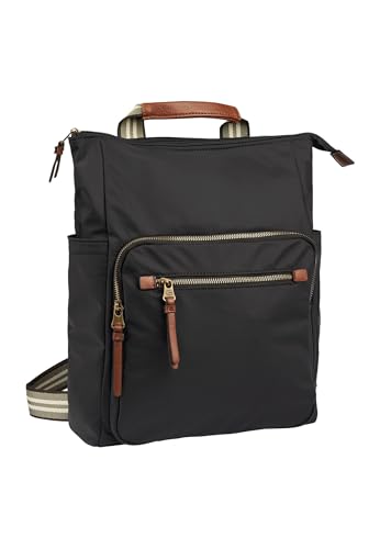 camel active Damen Rucksack aus Nylon Schwarz, Womenswear-M von camel active