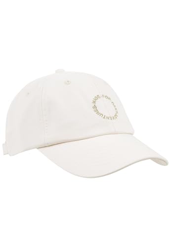 camel active Damen Baseball Cap aus Reiner Baumwolle Weiß, Womenswear-OS von camel active