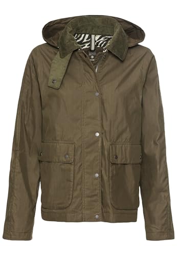 camel active Damen Blouson mit Cordkragen Dunkel Khaki, womenswear-34 camel active Damen Blouson mit Cordkragen Dunkel Khaki, womenswear-34 von camel active