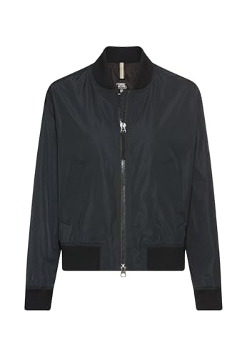 camel active Damen Bomberjacke mit 2-Wege-Reißverschluss Schwarz, womenswear-44 von camel active