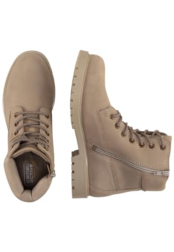 camel active Damen Schnürboot aus echtem Leder Sand, womenswear-41 von camel active