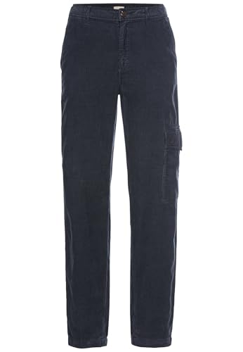 camel active Damen Cargo Hose aus Cord Nachtblau, womenswear-28/32 von camel active