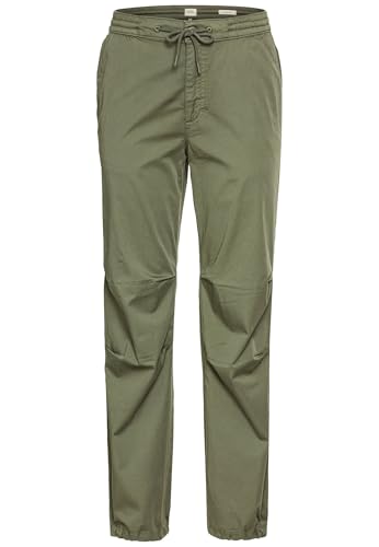 camel active Damen Casual Pants aus einem Baumwollmix Dunkelgrün, womenswear-30/30 von camel active