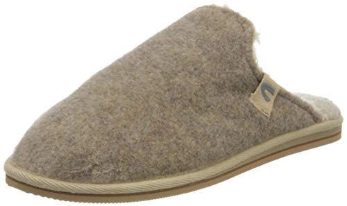 camel active Damen Cozy Slipper, beige/Earth, 39 EU von camel active