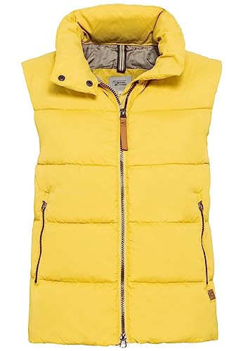 camel active Damen Cropped Steppweste aus recyceltem Polyester Gelb womenswear-46 camel active Damen Cropped Steppweste aus recyceltem Polyester Gelb womenswear-46 von camel active
