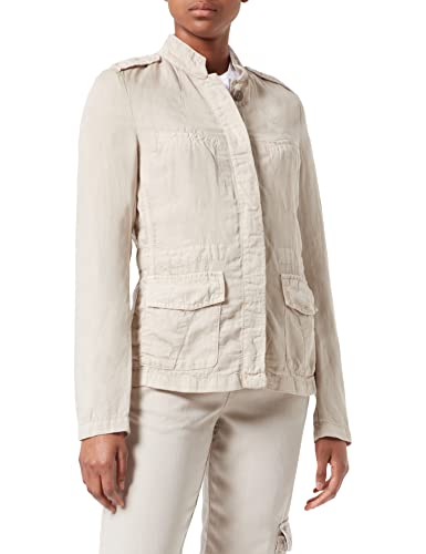 camel active Damen Fieldjacket aus Leinen-Lyocell-Mix Beige womenswear-48 von camel active