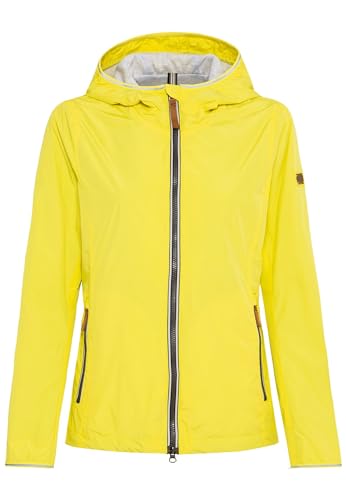 camel active Damen Funktioneller Windbreaker aus recyceltem Polyester Gelb, womenswear-44 von camel active