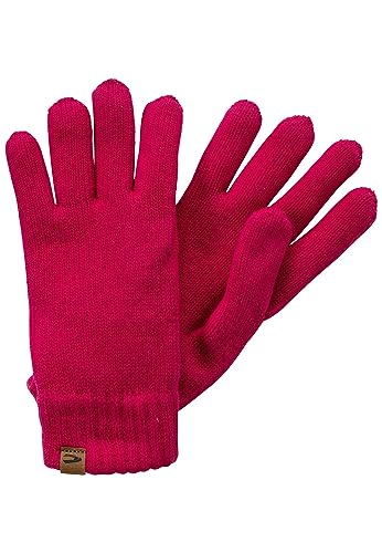 camel active Damen Gefütterte Strickhandschuhe Magenta womenswear-M von camel active