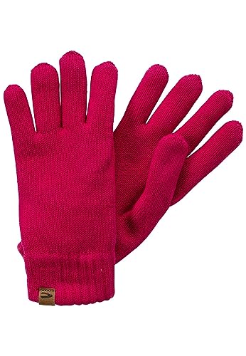 camel active Damen Gefütterte Strickhandschuhe Magenta, womenswear-M von camel active