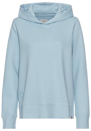 camel active Damen Hoodie aus Reiner Baumwolle Blau, Womenswear-L von camel active