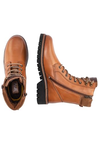 camel active Damen ISA Boot aus echtem Leder Cognac womenswear-39 von camel active