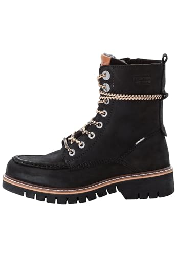 camel active Damen ISA Boot aus echtem Leder Schwarz womenswear-37 von camel active