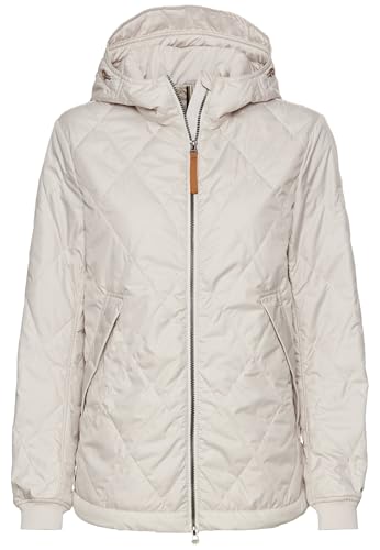 camel active Damen Jacke mit Diamant Steppung Perlweiß, womenswear-36 von camel active