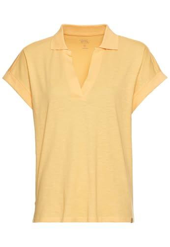 camel active Damen Kurzarmshirt mit Polokragen Orange, Womenswear-S camel active Damen Kurzarmshirt mit Polokragen Orange, Womenswear-S von camel active