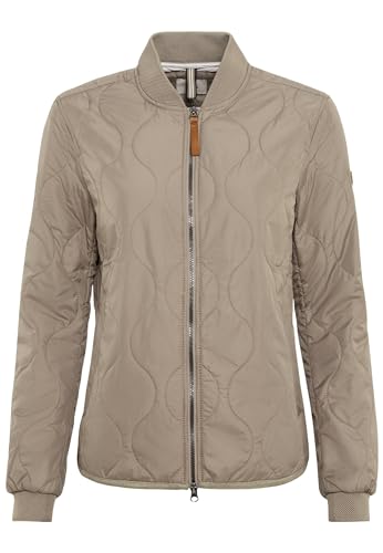 camel active Damen Kurze Steppjacke aus recyceltem Polyester Salbei, womenswear-48 von camel active