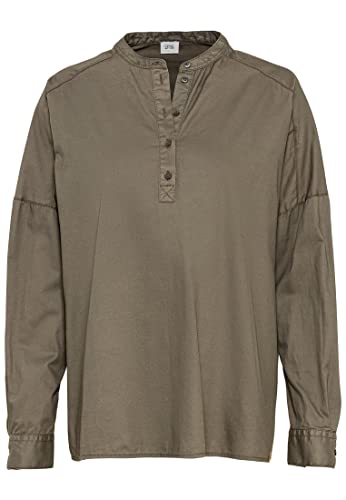 camel active Damen Langarm Bluse aus Baumwolle Oliv Womenswear-L von camel active