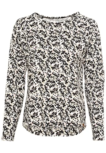camel active Damen Langarmshirt aus Bio-Baumwolle T-Shirt, Mehrfarbig, XS von camel active