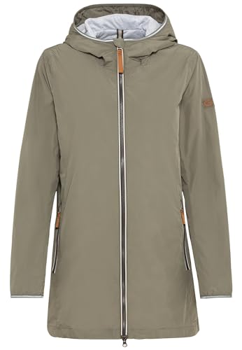 camel active Damen Langer Windbreaker aus recyceltem Polyester Salbei womenswear-44 von camel active