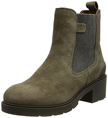 camel active Damen Leaf Chelsea-Stiefel, Taupe, 41 EU von camel active