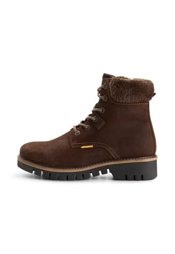 camel active Damen Lederschuh mit Seitenzipper Braun, womenswear-36 von camel active