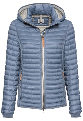 camel active Damen Leichte Steppjacke aus recyceltem Polyamid Blau, womenswear-36 von camel active