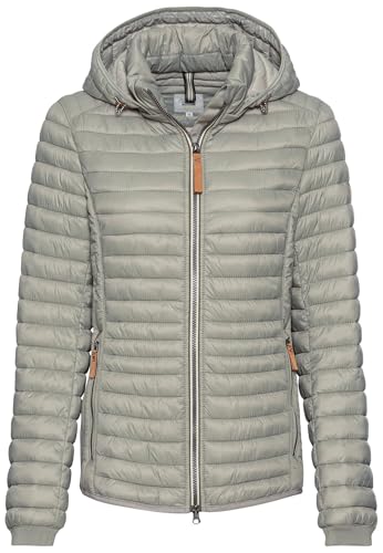 camel active Damen Leichte Steppjacke aus recyceltem Polyamid Salbei Grün, womenswear-42 von camel active